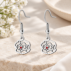 Birth Month Flower Earrings